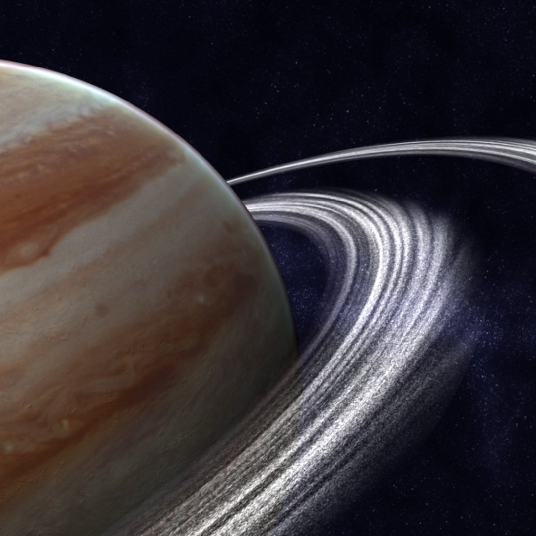 3d gas giant model