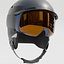 ski helmet model high poly