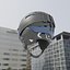 ski helmet model high poly