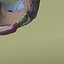 ski helmet model high poly