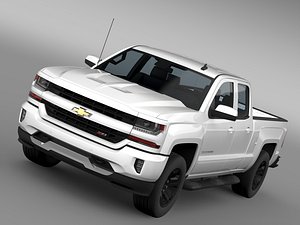 Chevrolet Silverado LT Z71 Double Cab GMTK2 Standart Box 2016