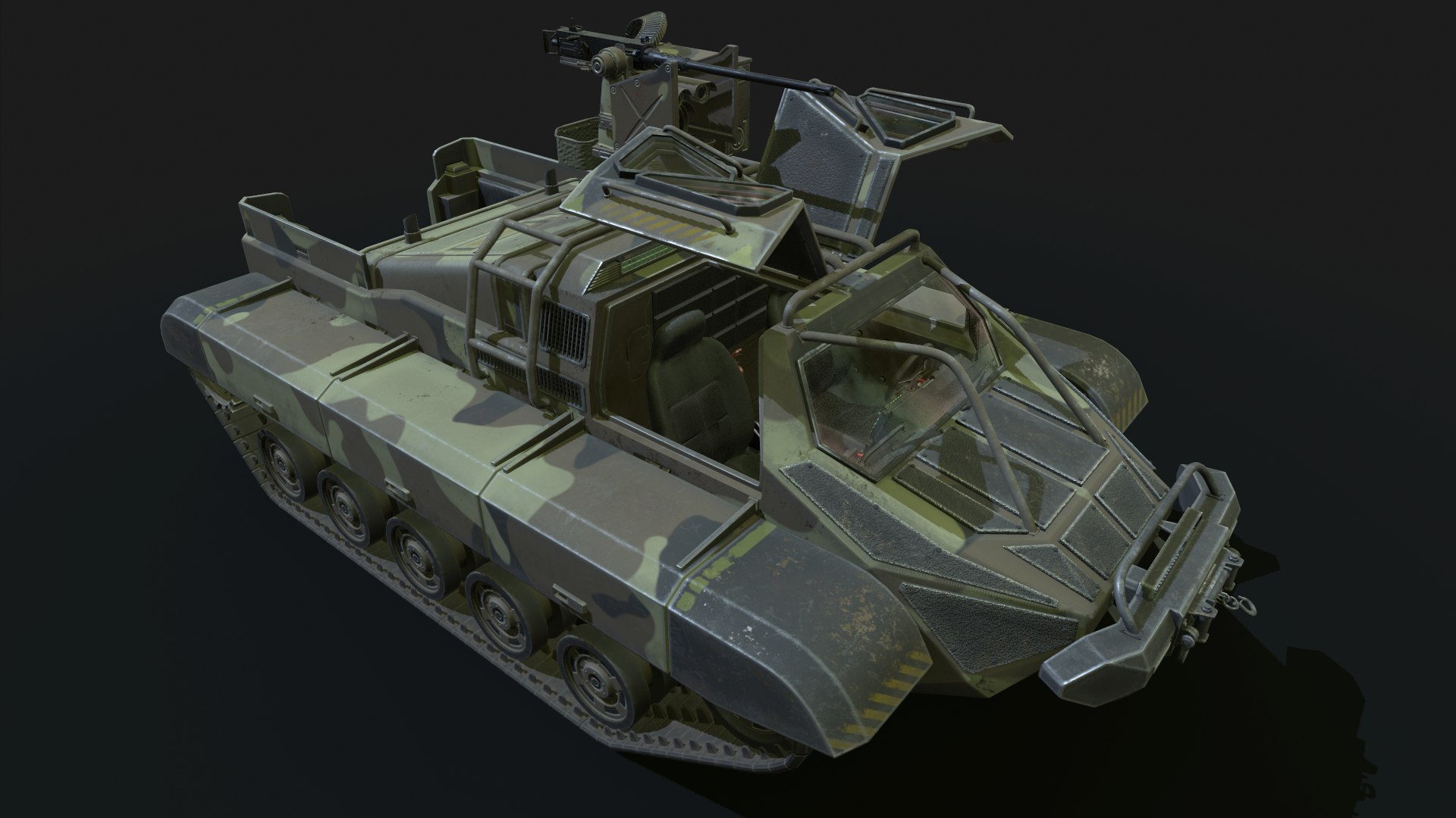 3D Ripsaw with  .50 cal turret https://p.turbosquid.com/ts-thumb/Nb/9CrIPE/nK/screenshot004/png/1762521230/1920x1080/fit_q87/6a2113fc0ac9b792ea755a1a79bfd4ef10733e9f/screenshot004.jpg