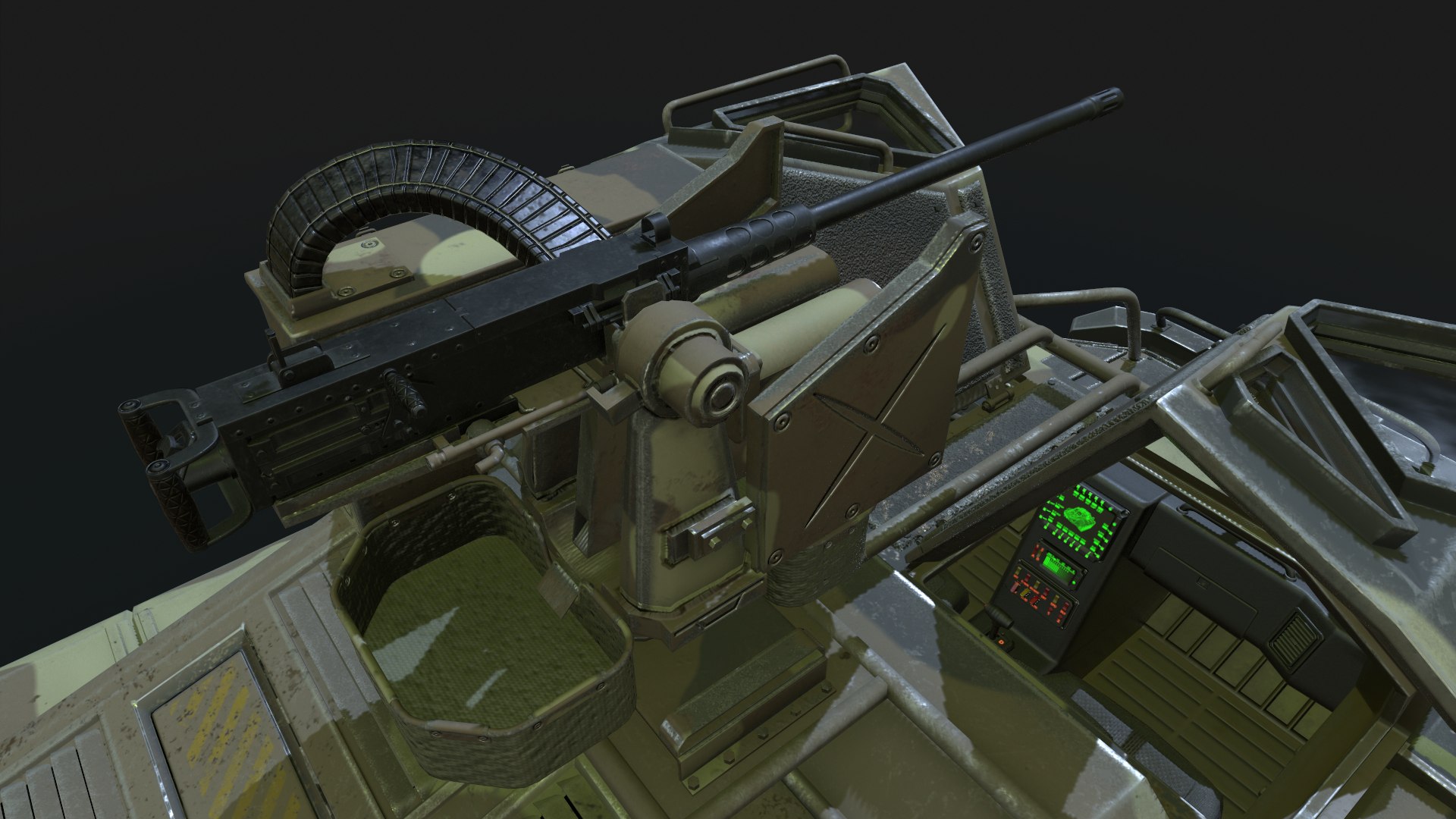 3D Ripsaw with  .50 cal turret https://p.turbosquid.com/ts-thumb/Nb/9CrIPE/sx/screenshot005/png/1762521232/1920x1080/fit_q87/3bad1588d7123ae2adabe5f07f3ccad56f91b3e9/screenshot005.jpg