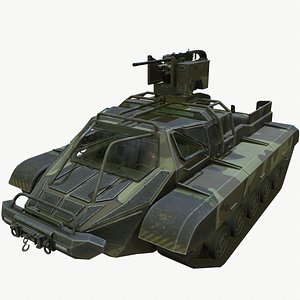 3D Ripsaw with  .50 cal turret