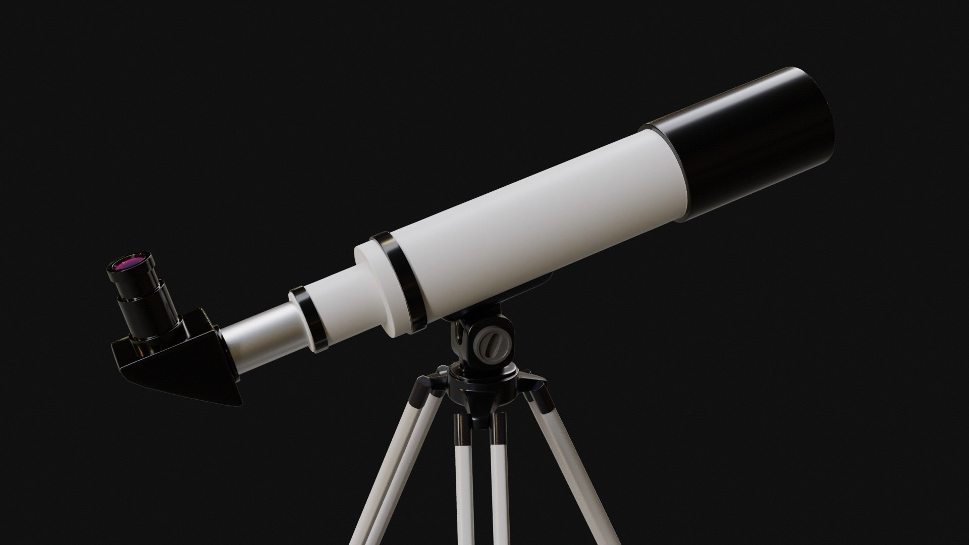 3D Telescope Model - TurboSquid 2322237