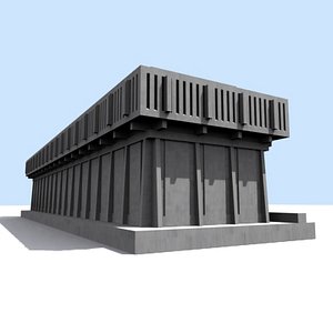 3d albany building model