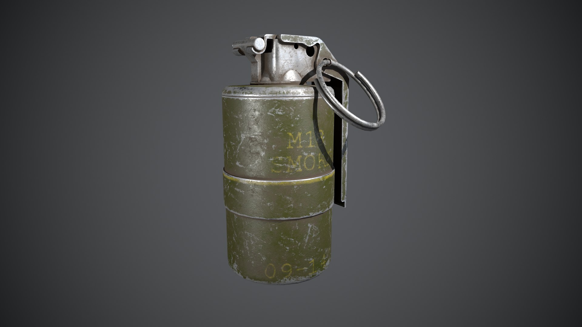 Mk3 Grenade Model - TurboSquid 1644502