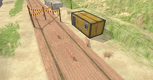 3D jeep state track environment model