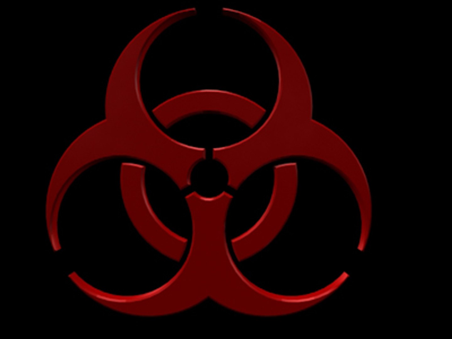 Symbol Biohazard 3d Model