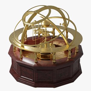 Orrery Planetary Solar System Display 3D model