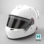 Casque Bell HP77 F1 Blanc Maquette 2025
