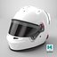 Casque Bell HP77 F1 Blanc Maquette 2025