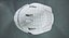 Casque Bell HP77 F1 Blanc Maquette 2025