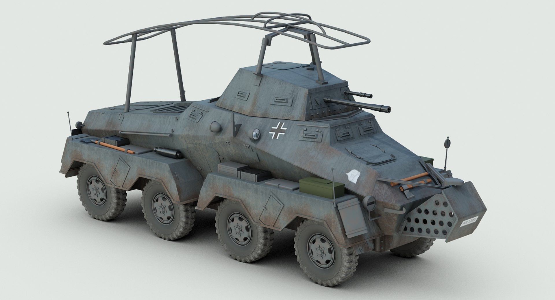 3D Ww2 German Armored Military Vehicles Model - TurboSquid 1285117