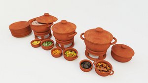 indian food india 3D model