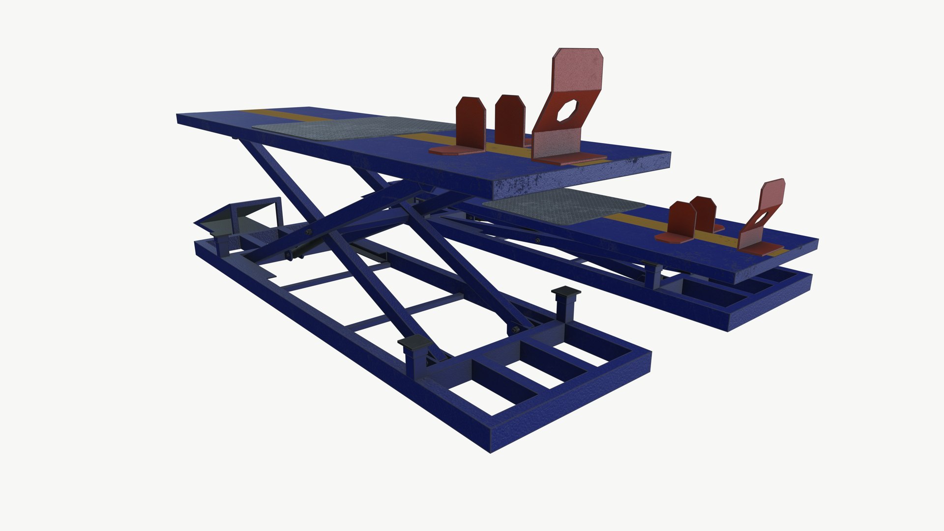 Hydraulic Bike Ramp 3D Model - TurboSquid 2425178