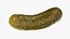 Pickled Cucumber 03 3D model