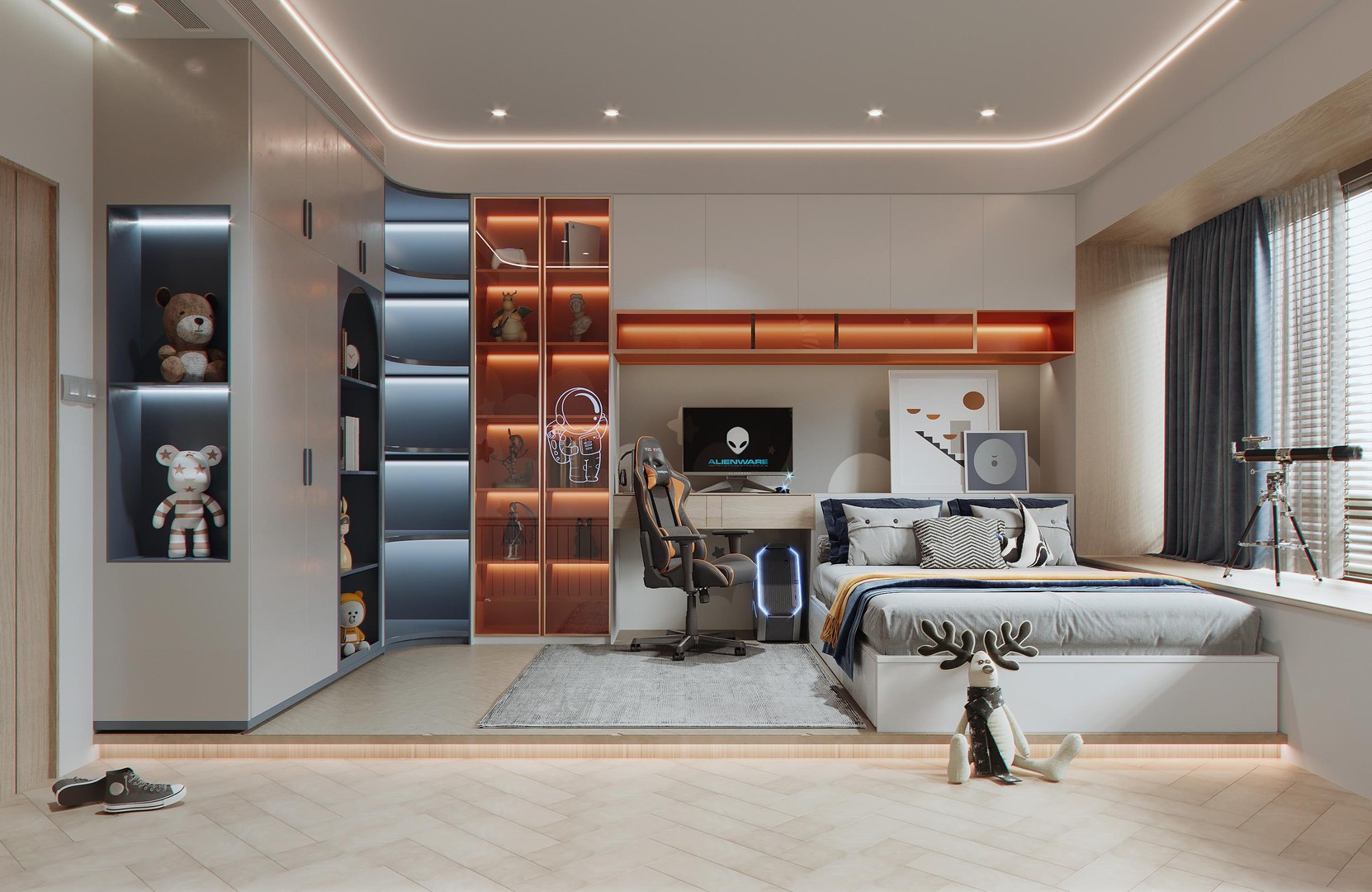 Modern Childrens Room Model model - TurboSquid 2057817