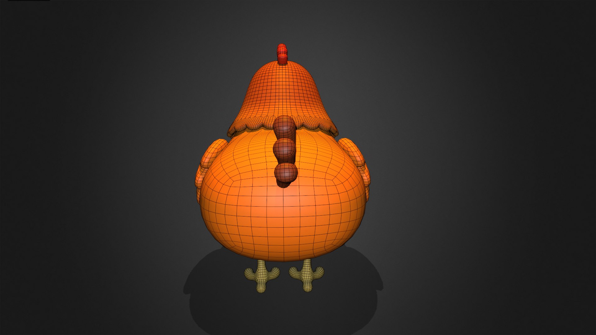 Asset - Cartoons - Chicken Hen Rigged Model - TurboSquid 2169447