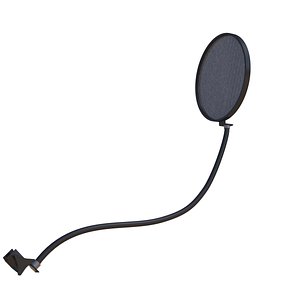 pop filter 3D model