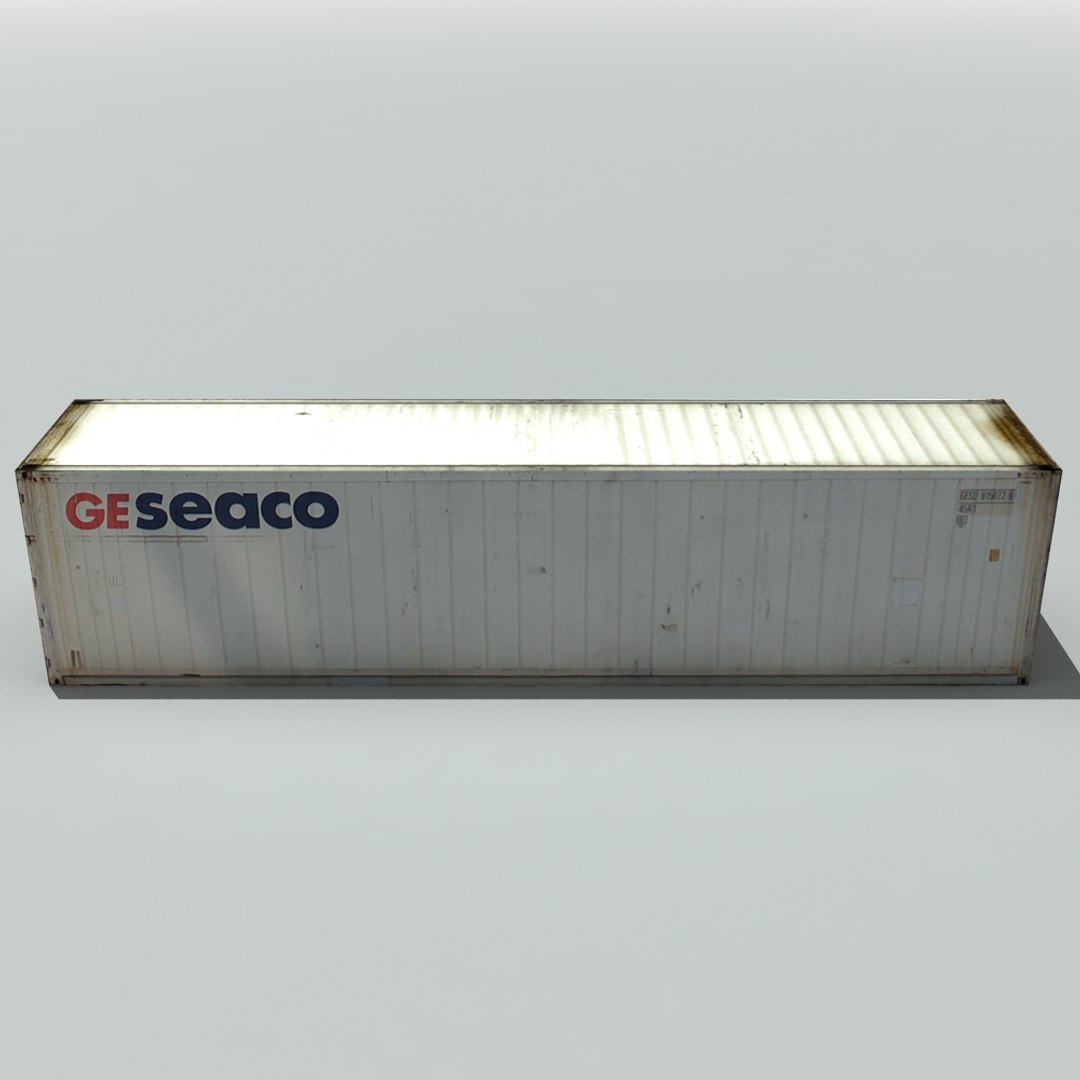 shipping cargo container 3d 3ds