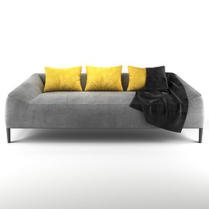 jean-marie massaud carmel sofa 3D model