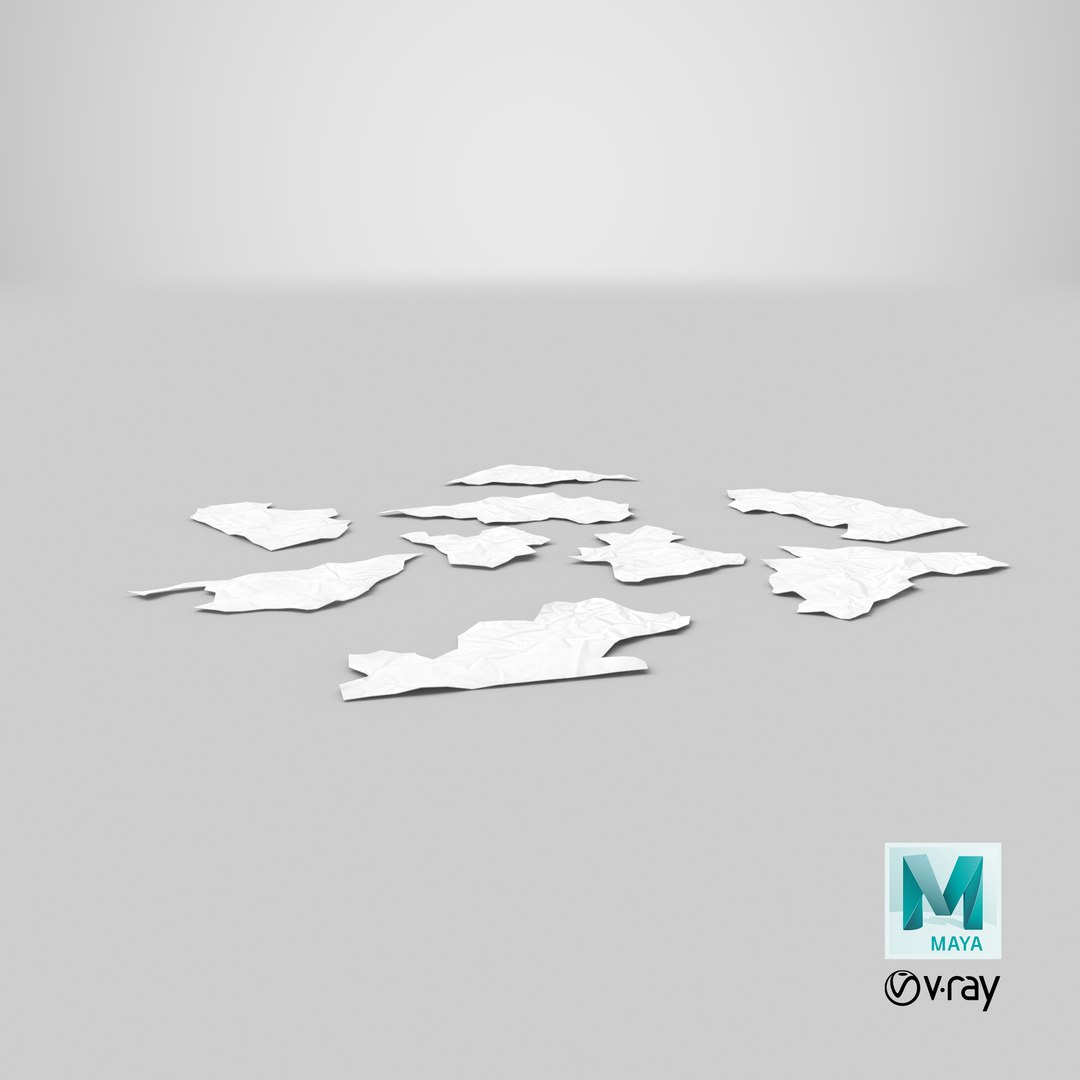 3D white torn paper pieces https://p.turbosquid.com/ts-thumb/Nb/iQP512/J1/stemcell_maya_vray_render/png/1631631355/1920x1080/fit_q87/271ec8fed85d7a6ac469ae765d66e9b05224ef26/stemcell_maya_vray_render.jpg