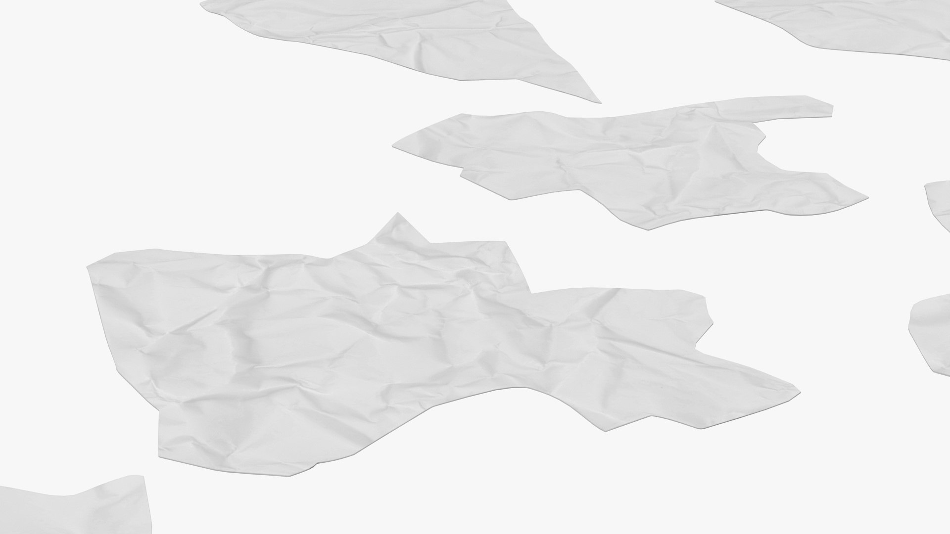 3D white torn paper pieces https://p.turbosquid.com/ts-thumb/Nb/iQP512/d61oMiRX/whitetornpaperpiecesvray3dmodel005/jpg/1581948432/1920x1080/fit_q87/ff6701518fd31d9db7f6f1cc4e53729442074b96/whitetornpaperpiecesvray3dmodel005.jpg