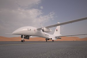 3D adcom united 40 drone model