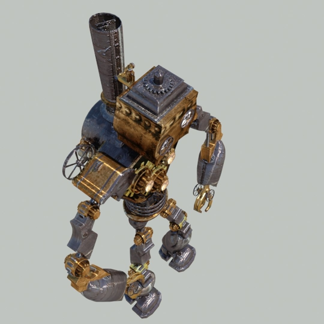 3d model robot bot