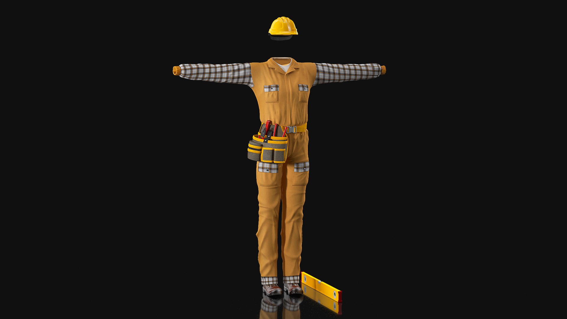 Builder Clothes 3D model preview