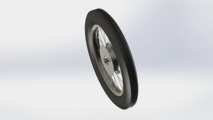 Motorcycle and  Bicycle wheel model
