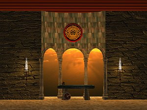 altar 3d model