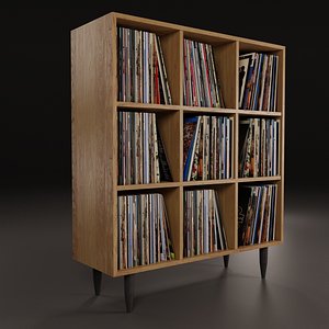 Vinyl Storage No-21 3D