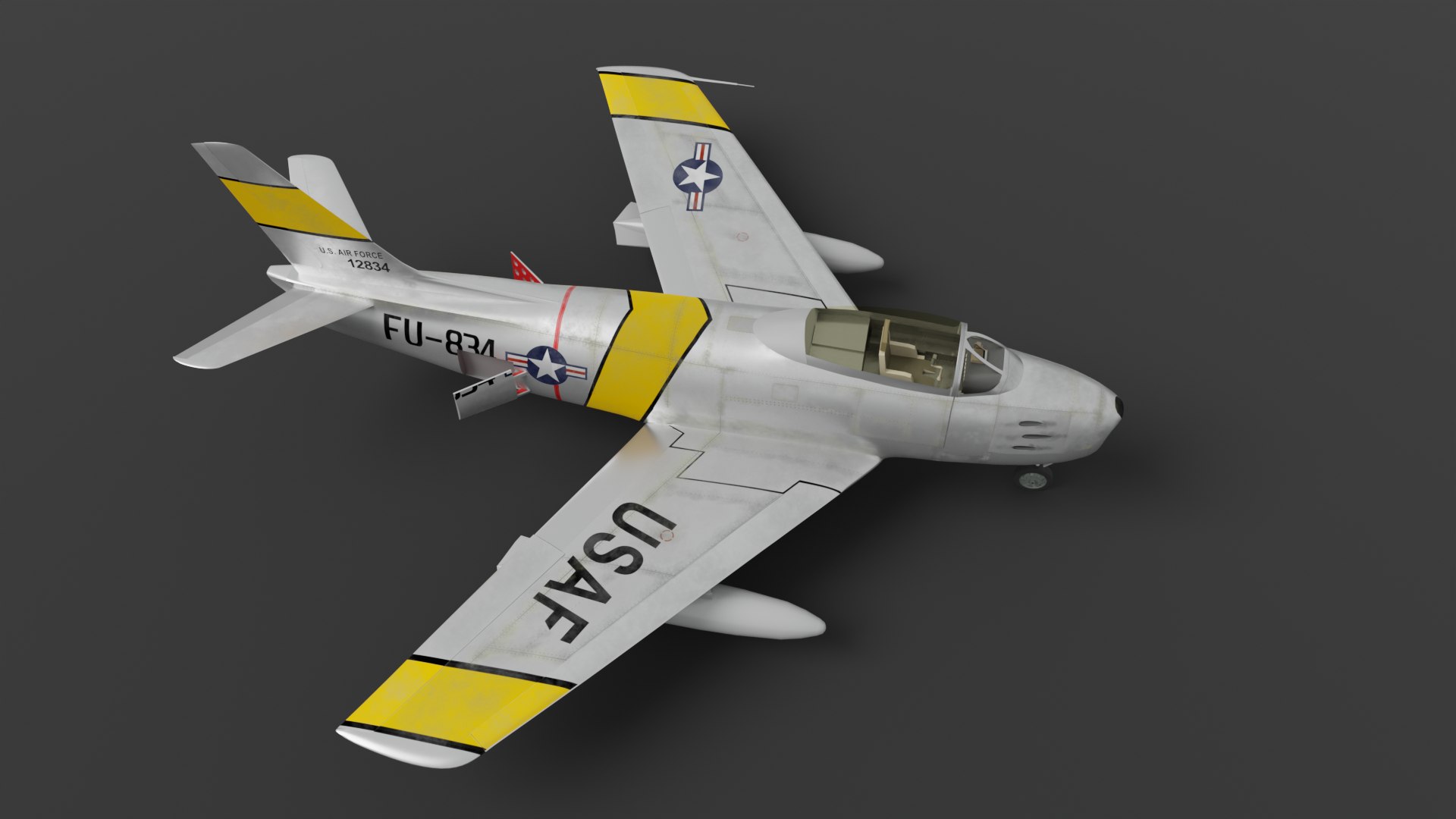 F-86A Sabre subsonic fighter 3D model https://p.turbosquid.com/ts-thumb/Nc/9RD6kz/ID/preview_10/png/1706726194/1920x1080/fit_q87/c03297ce2cc8c9d40a73c4410d42de734ca550ae/preview_10.jpg