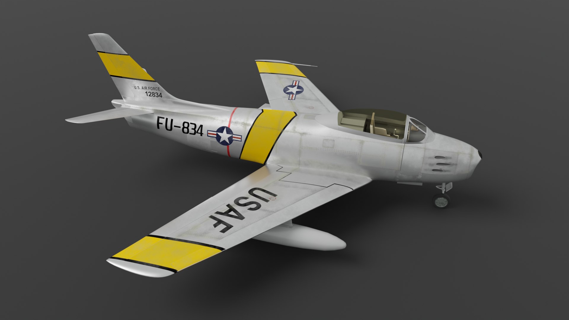 F-86A Sabre subsonic fighter 3D model https://p.turbosquid.com/ts-thumb/Nc/9RD6kz/Xz/preview_3/png/1706726185/1920x1080/fit_q87/0ecb970848012cd990d484d2677435949711db4a/preview_3.jpg
