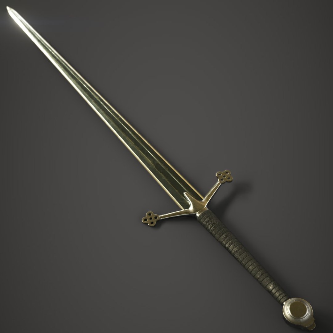 3D Sword Claymore - TurboSquid 1197859