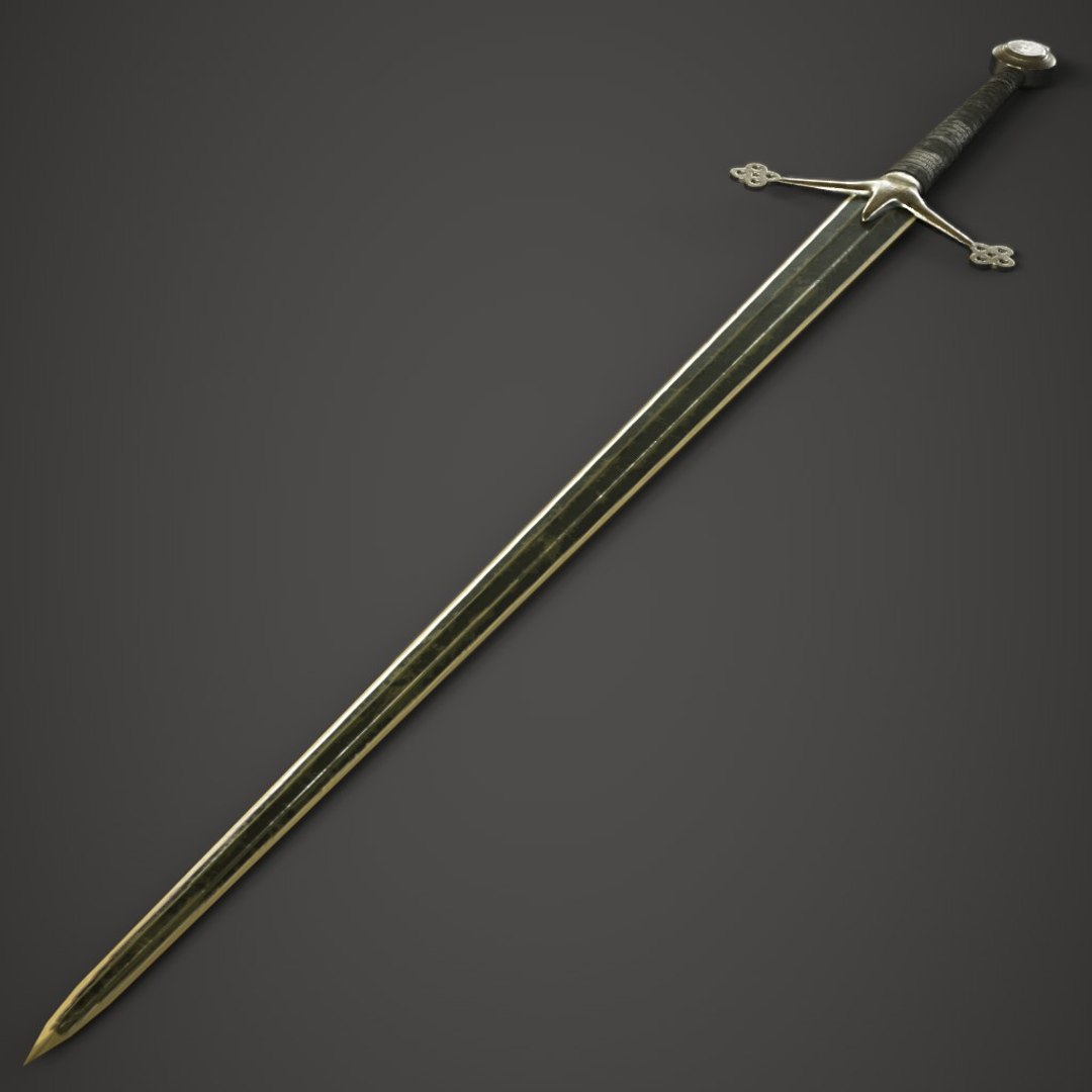 3D Sword Claymore - TurboSquid 1197859