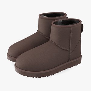 Australian Leather Sheepskin Boots Fur Brown