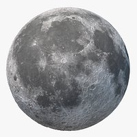Earth Moon HighPoly