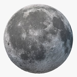 Earth Moon HighPoly