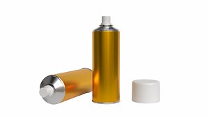 Spray Paint Can PBR 3D