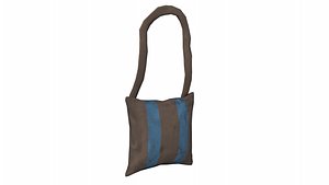 3D Traditional Egyptian Bag model