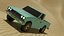 3D model Pickup Truck Low-poly 3D model
