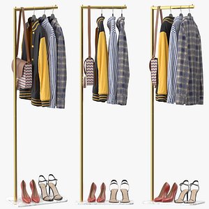 67 Free Standing Metal Coat model