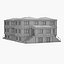 3D Country House 08 model