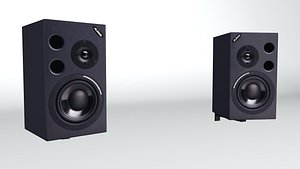 3d wall alesis speakers model