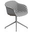 Fiber Swivel Chair Midst Table by Muuto