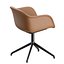 Fiber Swivel Chair Midst Table by Muuto