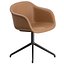 Fiber Swivel Chair Midst Table by Muuto